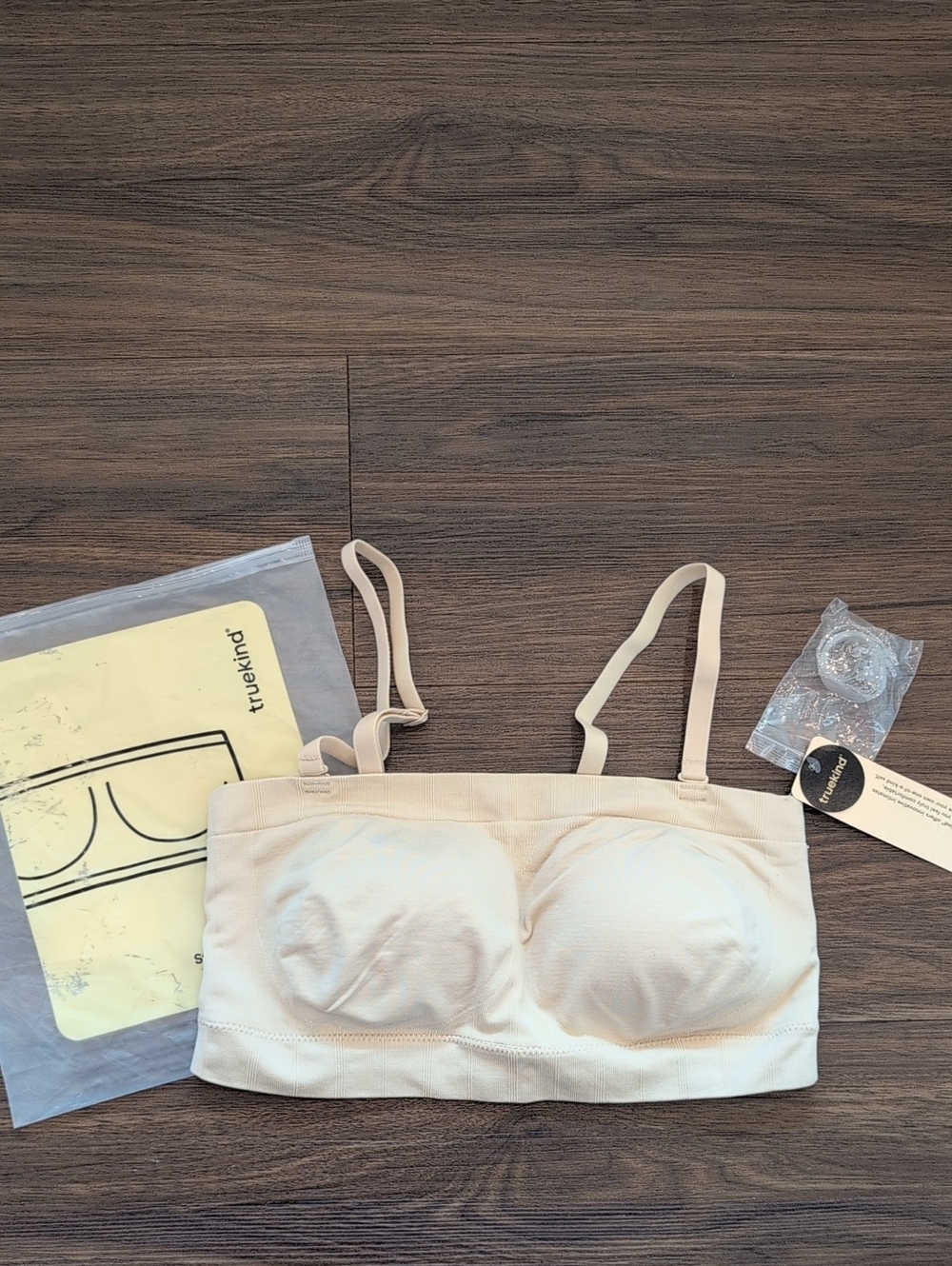 Truekind Convertible Strapless Bandeau Bra